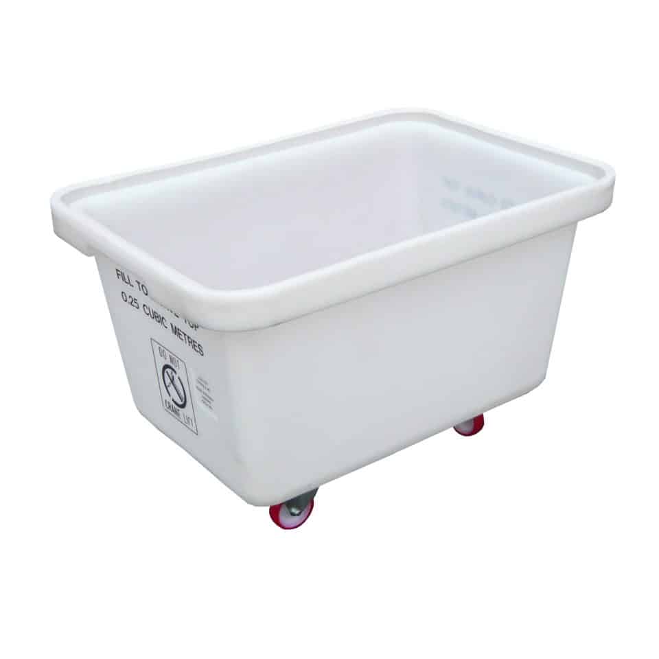 white 250L Rota Trolley