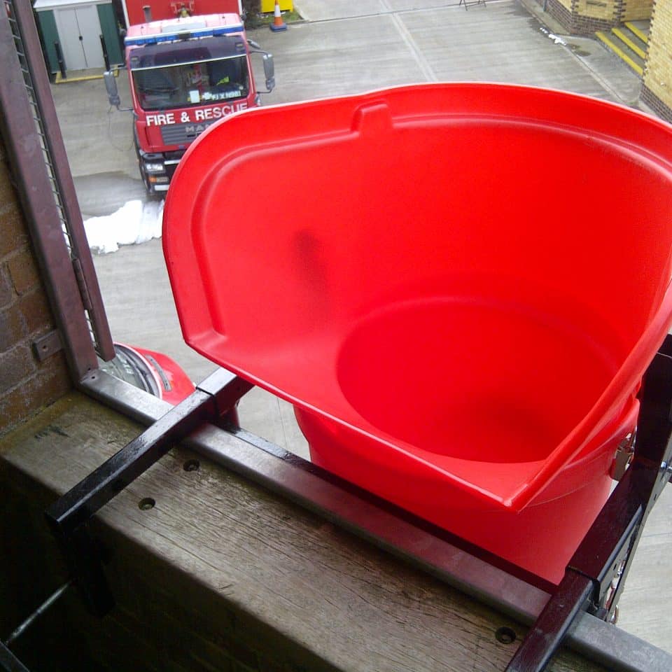 top of red hopper