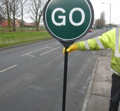Stop / Go Sign