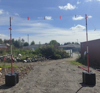 Site Safety Goal Posts