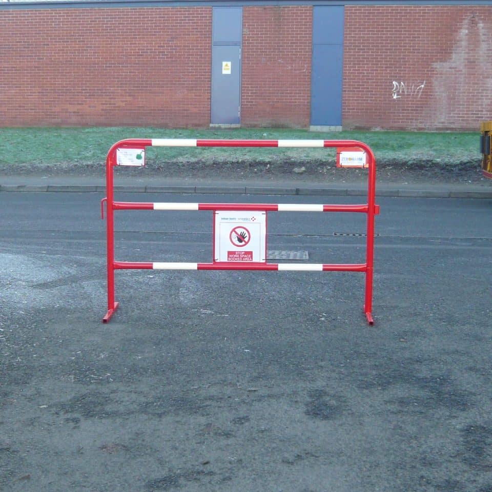 Halt-WorX Barrier from a distance